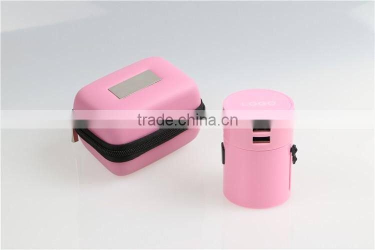 New products 2016 Daul USB sockets adapter with WIFI wireless router 6.3A 3100MA plug travel adapter adaptor