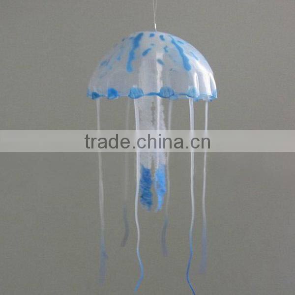 Newest popular cheap silicone jellyfish aquarium for tank