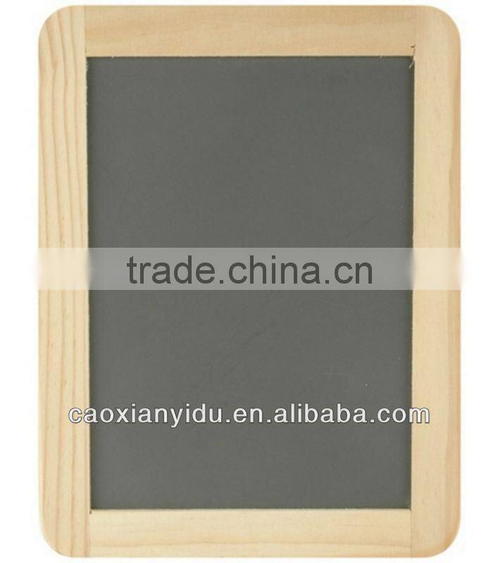 double sided wood chalkboard