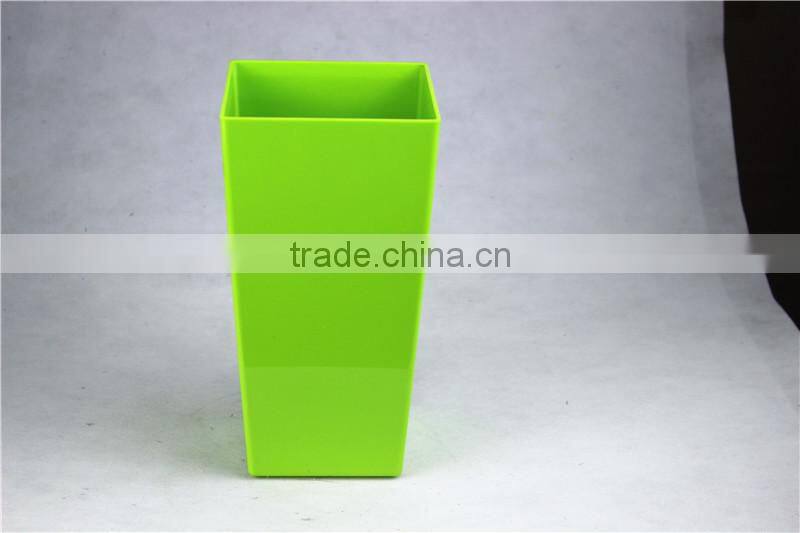 Home garden decorative brown square type pots vases planters HP P02 04