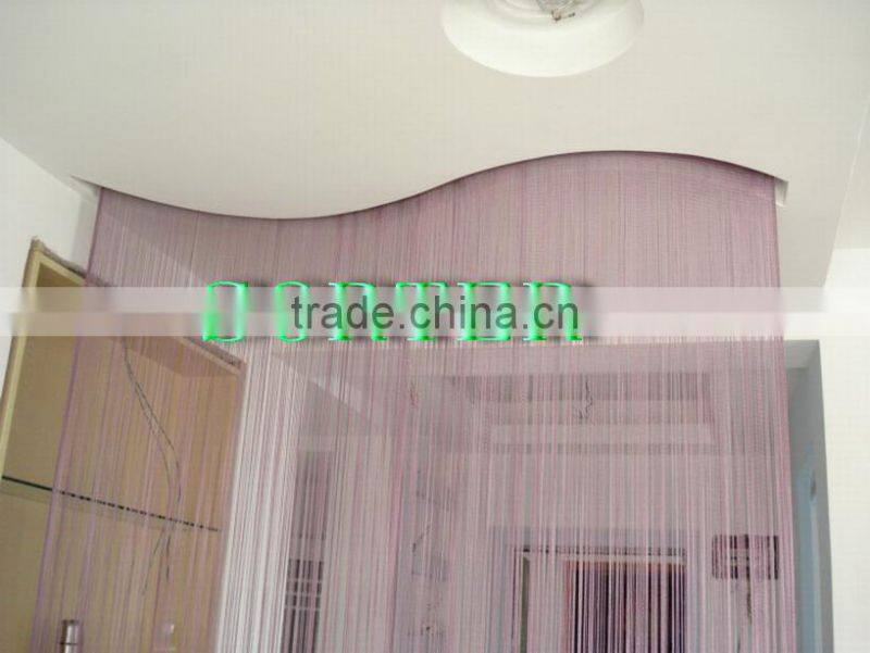 garagedoor/wall/window decorative string fringe curtain/line screen for room divider