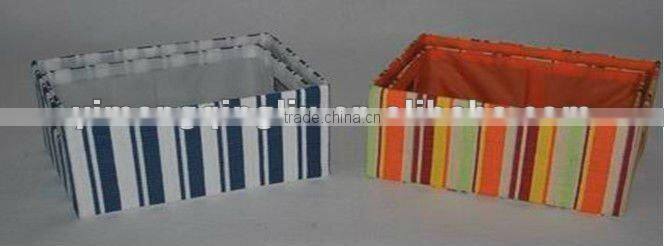 woven fabric paper gift box