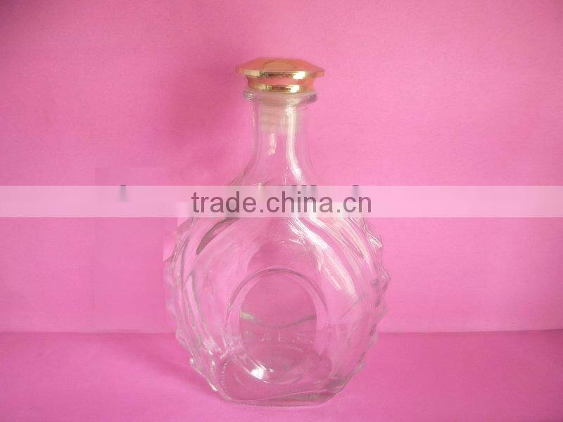 Aluminum Cap Whisky Bottle