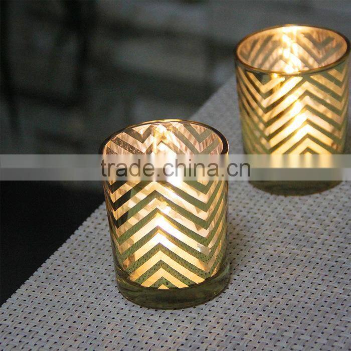 Glass Votive T-light Candle Holder For Wedding Home decation