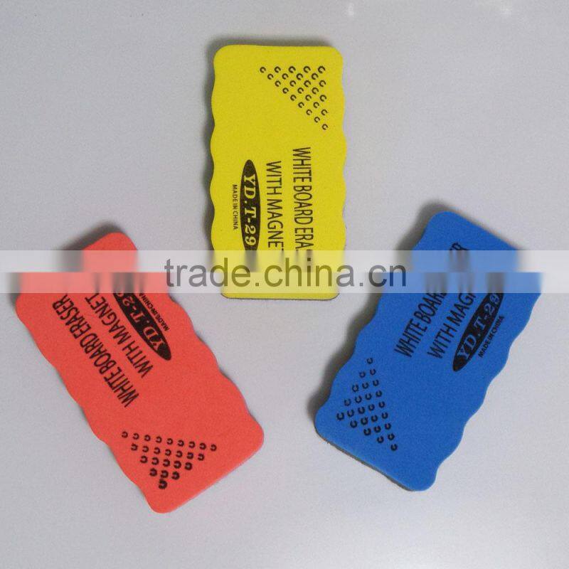 Cheap EVA felt magnetic quality whiteboard eraser