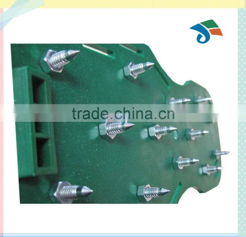 20,30,40,50mm long spike self-leveling flooring spike aerating shoes