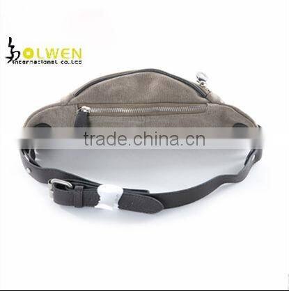portable waist & breast bag for man with canvas