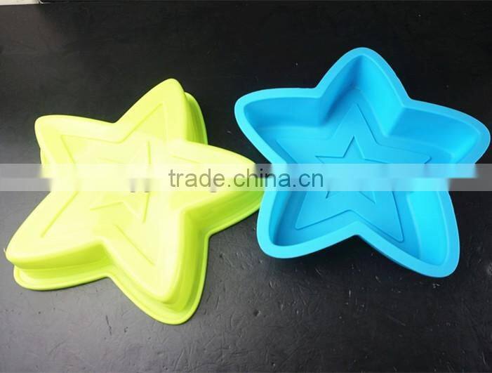 11051 star Shape Silicone Cake Mold