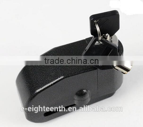 Motorcycle Bike Bicycle Cycling Lock Rotor Brake Wheel Lock Anti-Theft Safety Alarm