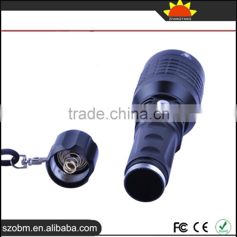 Wholesale OEM 3 in 1 5mW Green and Red Laser Pointer + Leitesi LED Multifunction Flashlight for Rifle Hunting