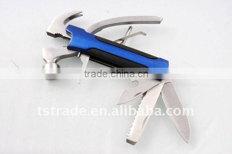 2014 Promotion new design stainless steel hammer household and outdoor multi hammer