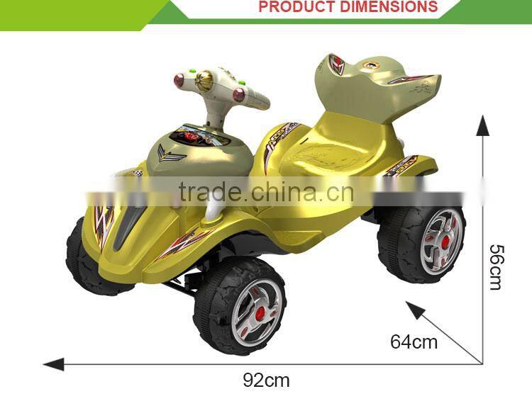 Hot selling plastic cheap toy used electric car for children