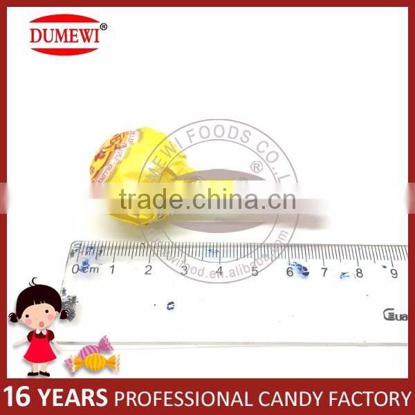 Assorted Fruit Hard Lollipop Candy with Whistle Toy