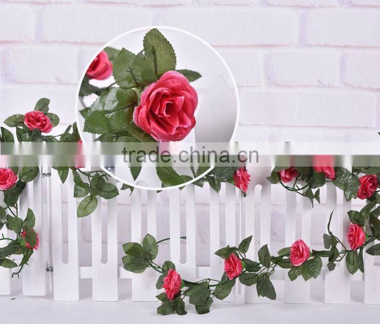 artificial rose flower vine NKG171