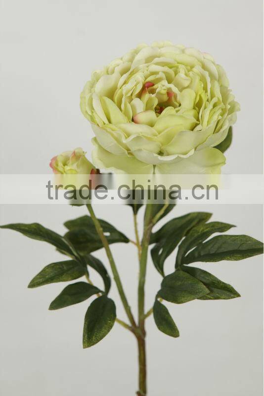 plastic decorative artificial flower peony 27724P