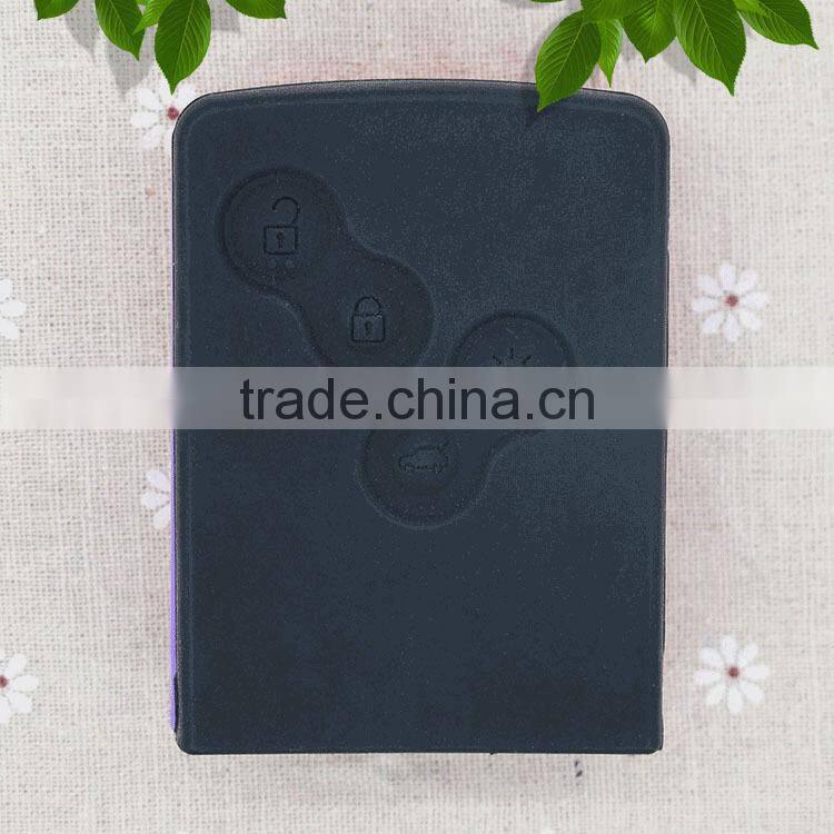 Colourful car key silicone cover for Renault