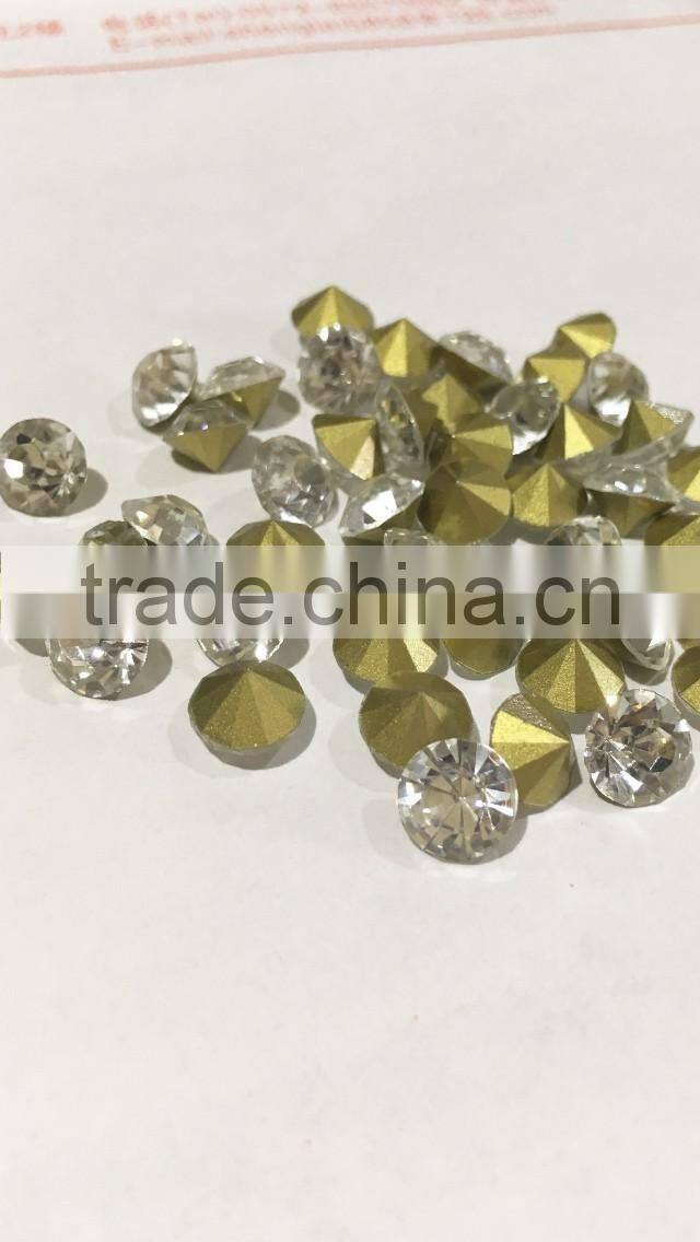 China pink opal rhinestone for wedding decoration wholesale