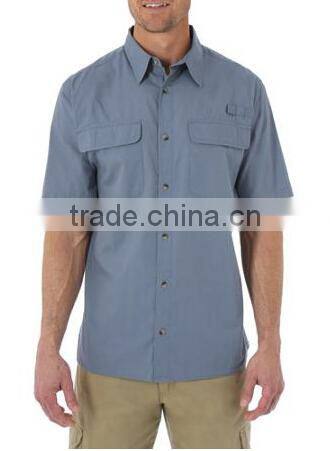 Men's Short Sleeve Woven Utility Shirt