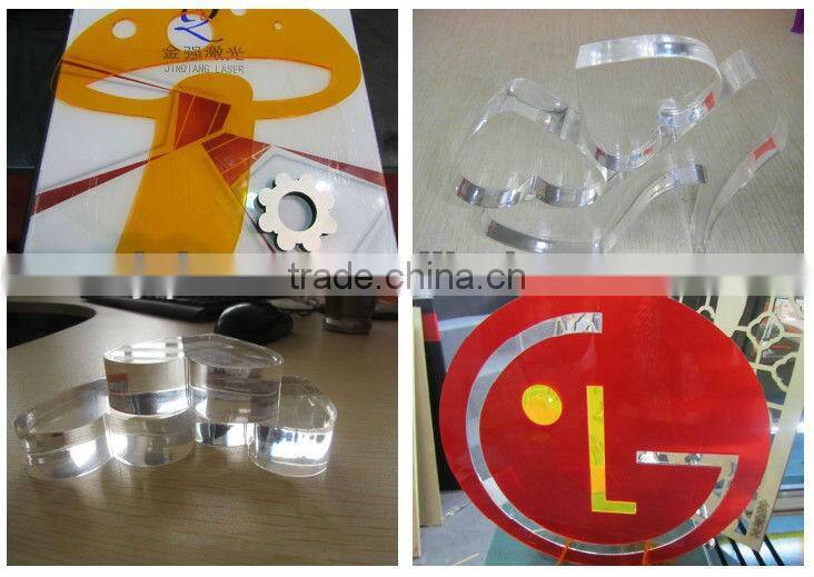 hot sale co2 acrylic laser cutting machine jigsaw puzzle cutter JQ6040 cheap price