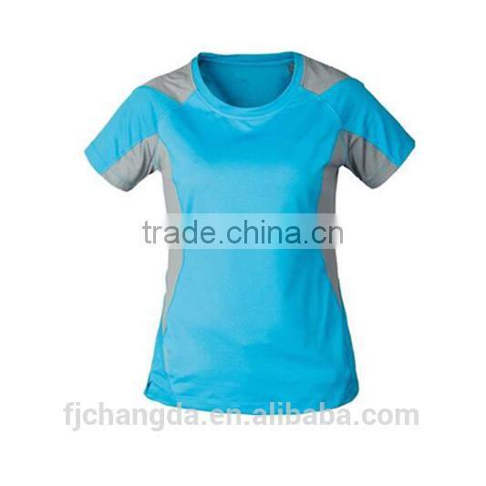 Cannda custom dri fit running shirts/t shirts from china