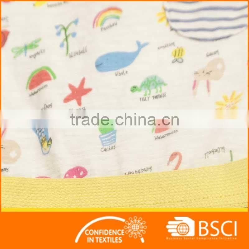 Cartoon Printed Children Wear Cotton Baby Girl Dress