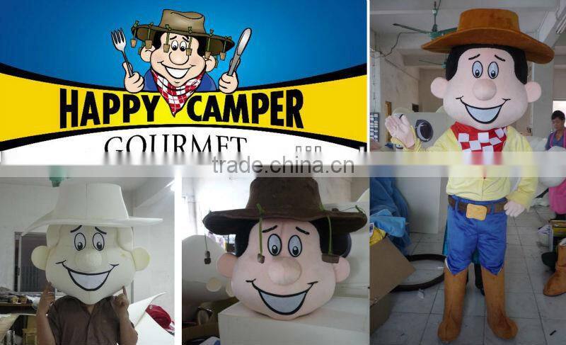 green snake mascot costume / fur mascot costume /plush costume