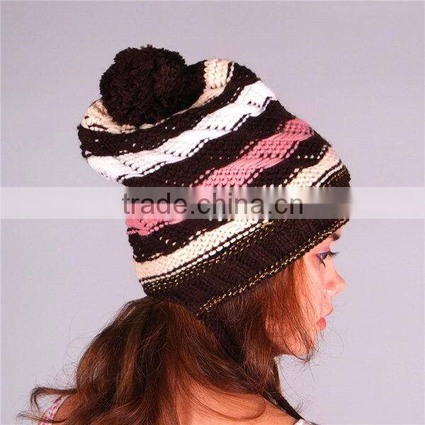 Contemporary unique lovely women knitted sombrero beach hat