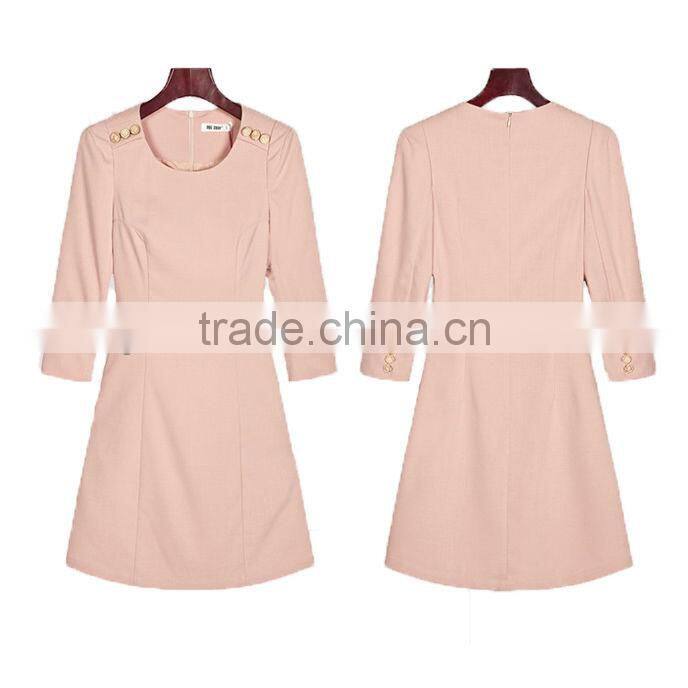 Elegant big size women sleeve evening chevron dress