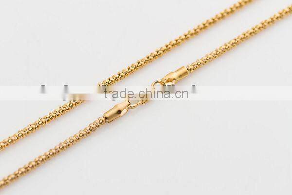 Hot sale fashion necklace chain types