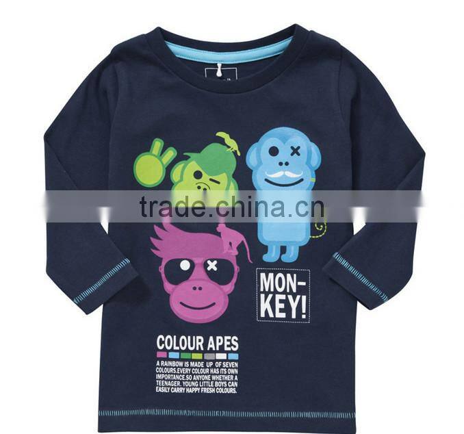 china factory wholesale printed funny childrens clothing