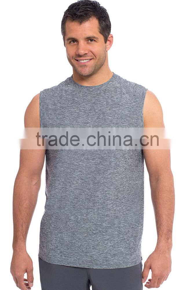 tri blend top shirt cool dry stringer top gym singlet