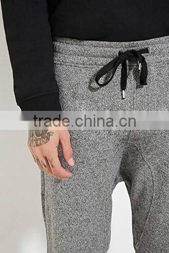 Man four minutes of pants draw string waist shorts