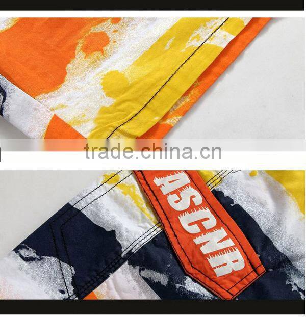 Custom wholesale stock summer sport funny board mens beach shorts