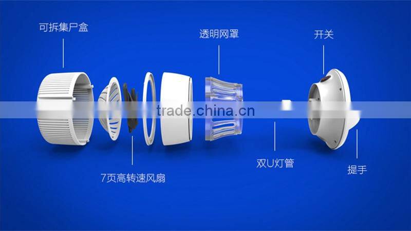 LED anti-mosquito zapper with electric fan mosquito control zapper 2017 new electric mosquito zapper