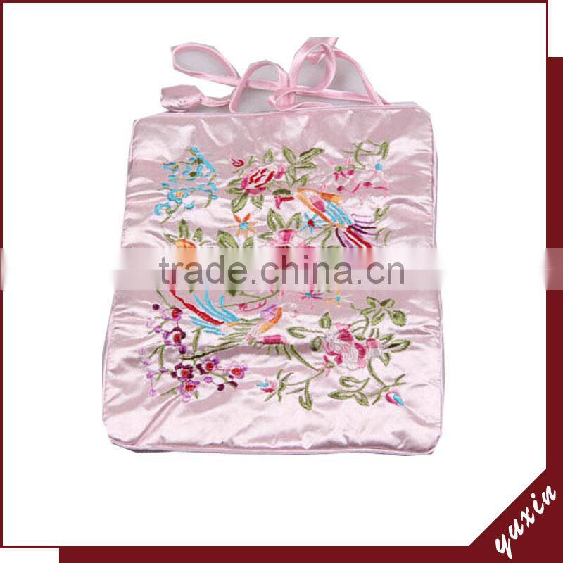 Pink Antique classic style jewelry roll gift bags customized JR015