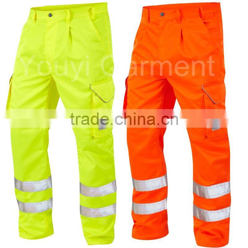 Hi-Viz Safe Traffic Reflective Trousers For Worker