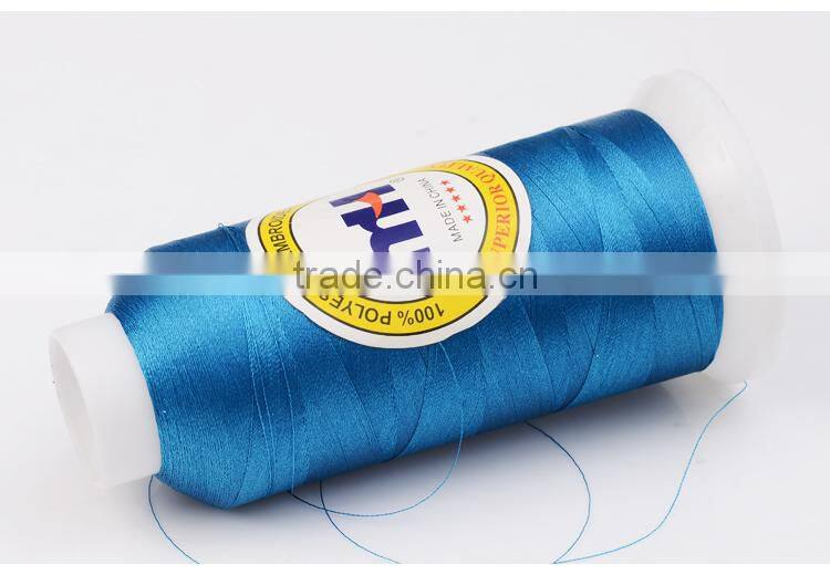 Wholesale 100% Polyester Embroidery Thread 120D 2 5000 m