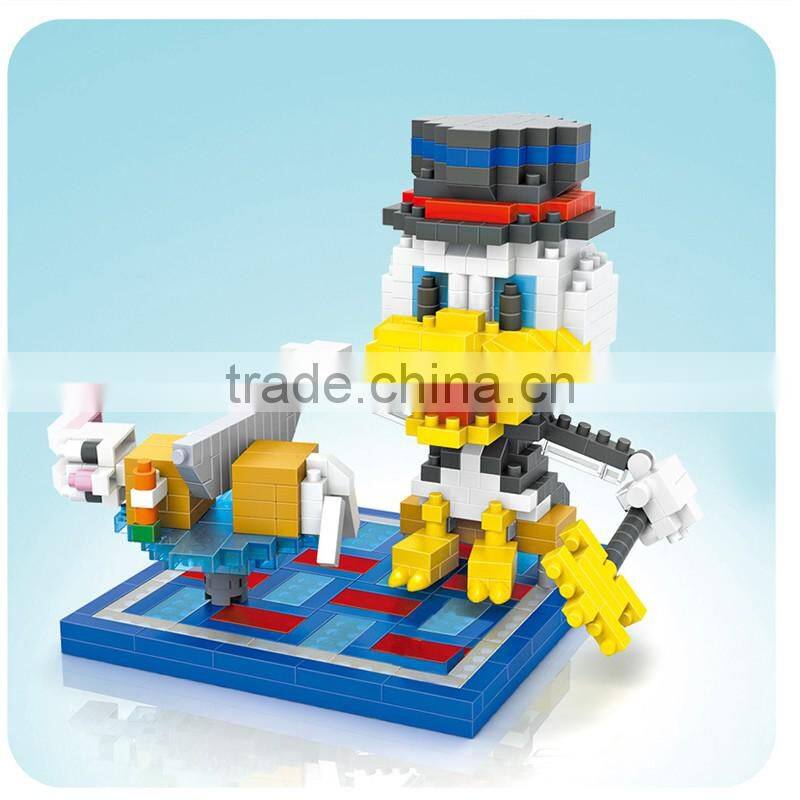 Plastic Intellectual Toys Building Cartoon Blocks for Kids