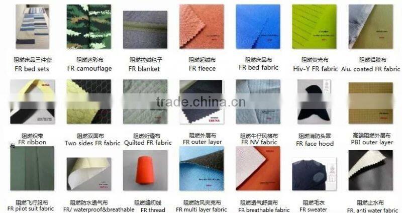 3 layers of Nomex fabrics for winter fire fighter jacket