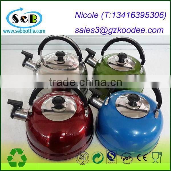 Stainless Steel Tea Kettle with Copper Capsule Bottom