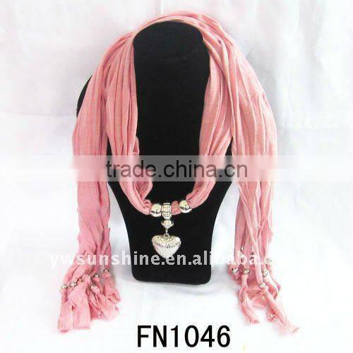 New trendy lady wool scarf 2012