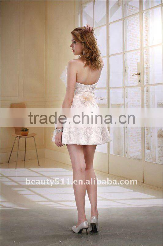 Astergarden Fashionable Flower wedding dress evening gown prom cocktail dress AS026