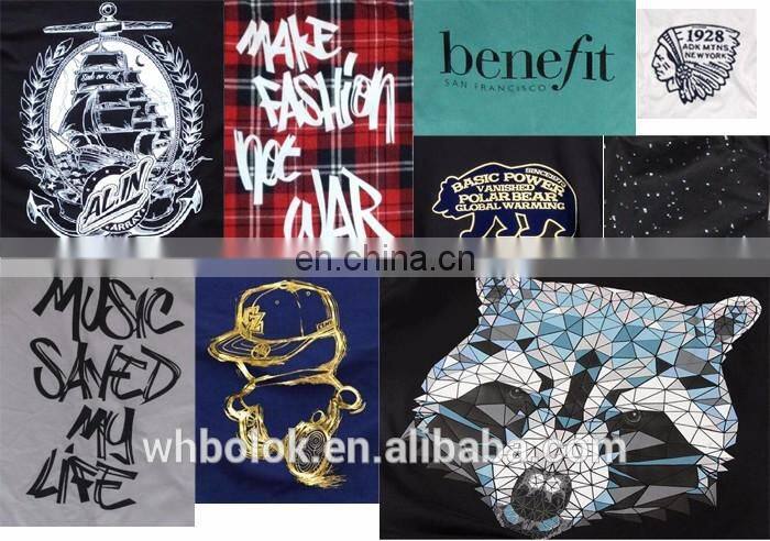 STOCK Men's cotton black t-shirt printing design men's t shirt