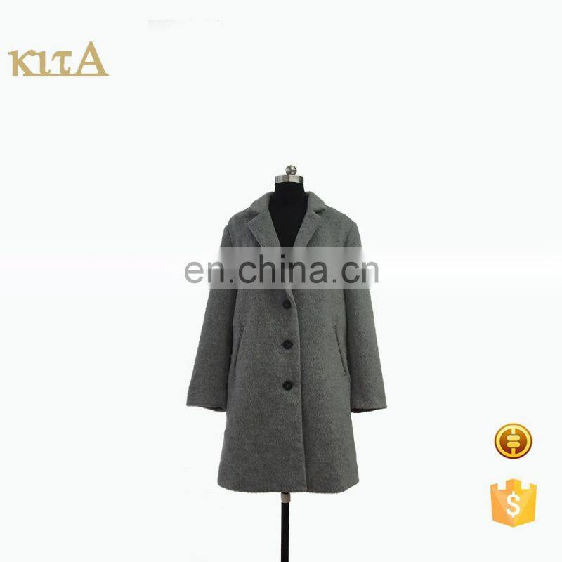 women latest design brand quality woolen winter coat