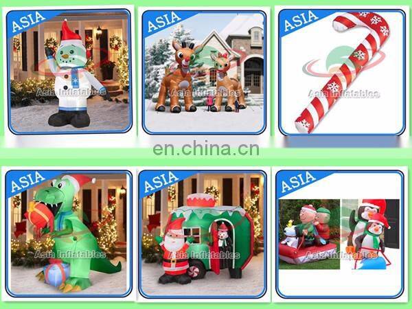 Inflatable Christmas Decorations Inflatable Santa WIht Camper For Yard Decoration