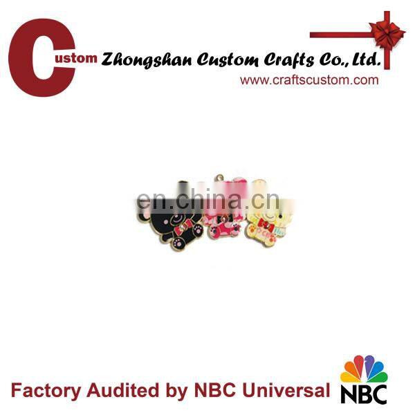 Promotional gifts Honor Cross with hard Enamel souvenir metal keychain