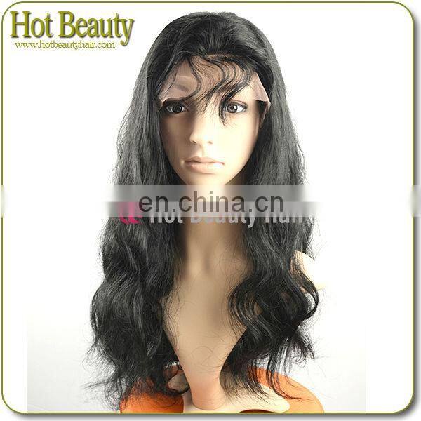 Can be dyed blonde color full cuticle Virgin remy Thick Human Hair Doll Wigs