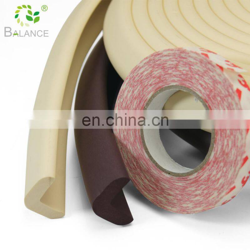 kit security rubber edge cushion baby protector strip for table and cabinet