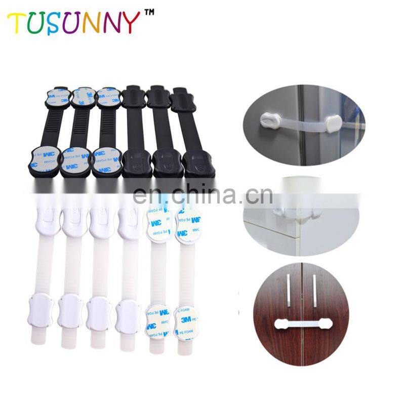 Wholesale high quality baby safety protection plastic adjustable safety lock