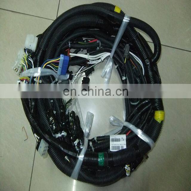 High performance cable 20Y-06-24751 Excavator Engine Wiring Harness for PC220-6 PC200-6